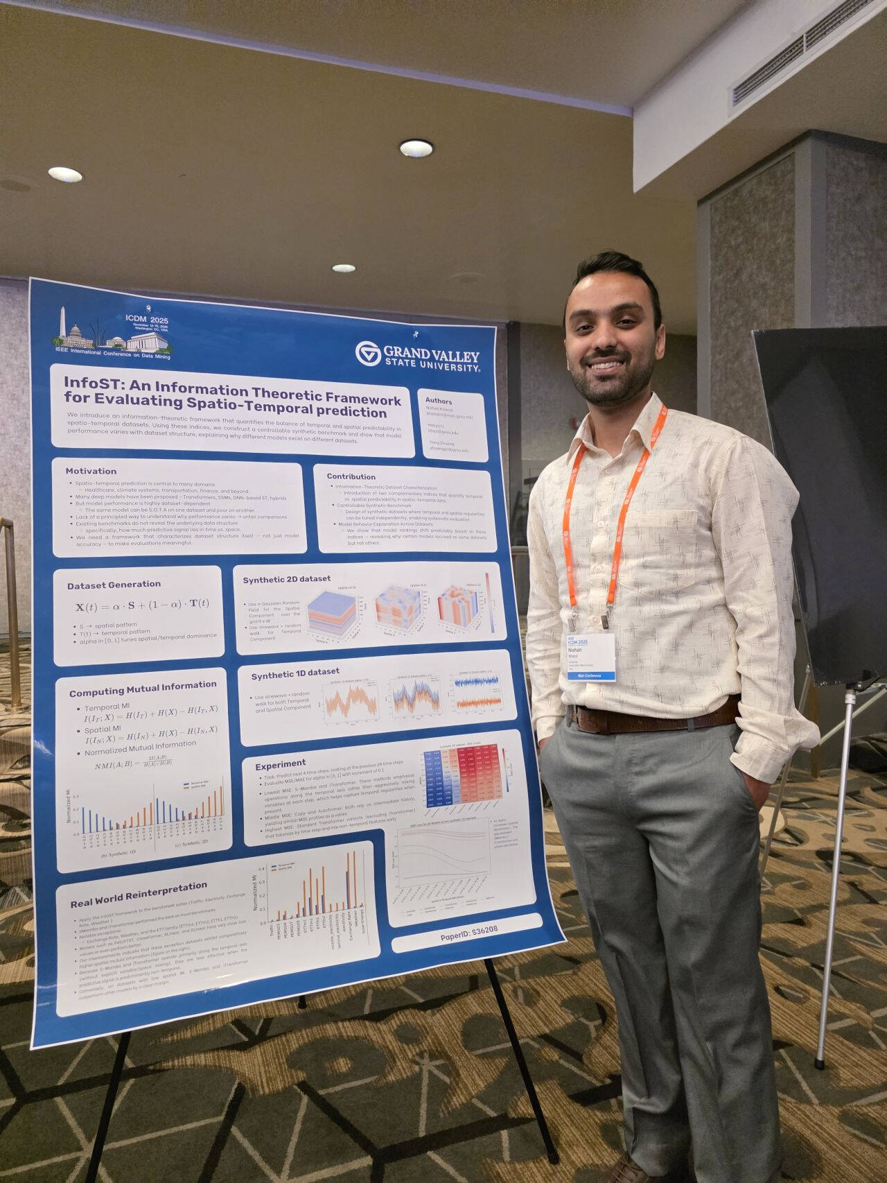 Nishan at ICDM 2025